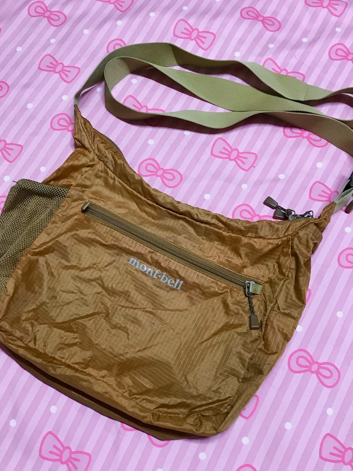 몽벨 포켓터플 라이트 숄더백 s 주우재가방 상품이미지2