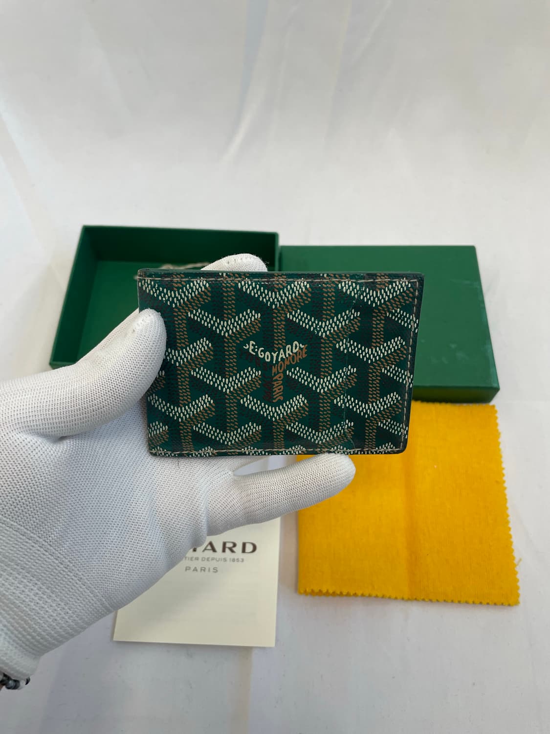 고야드 인서트 카드지갑 스페셜 그린 [os] 상품이미지2