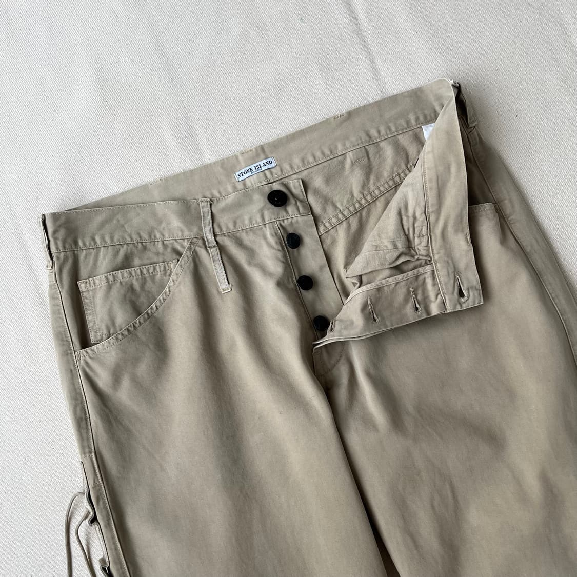 00s 스톤 아일랜드 코튼 팬츠 상품이미지3