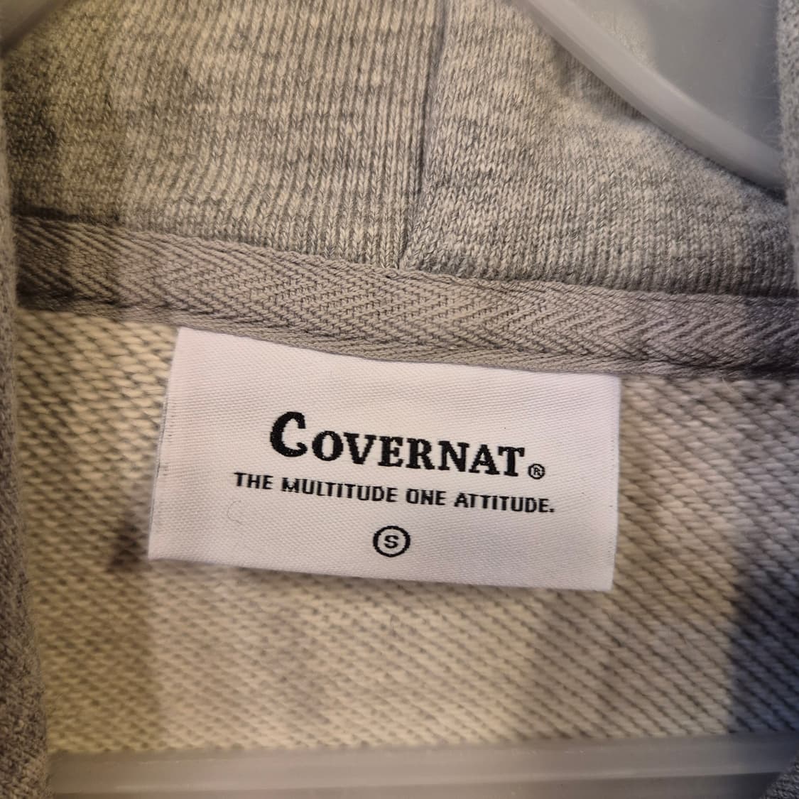 S 커버낫 그레이 후드 상품이미지3