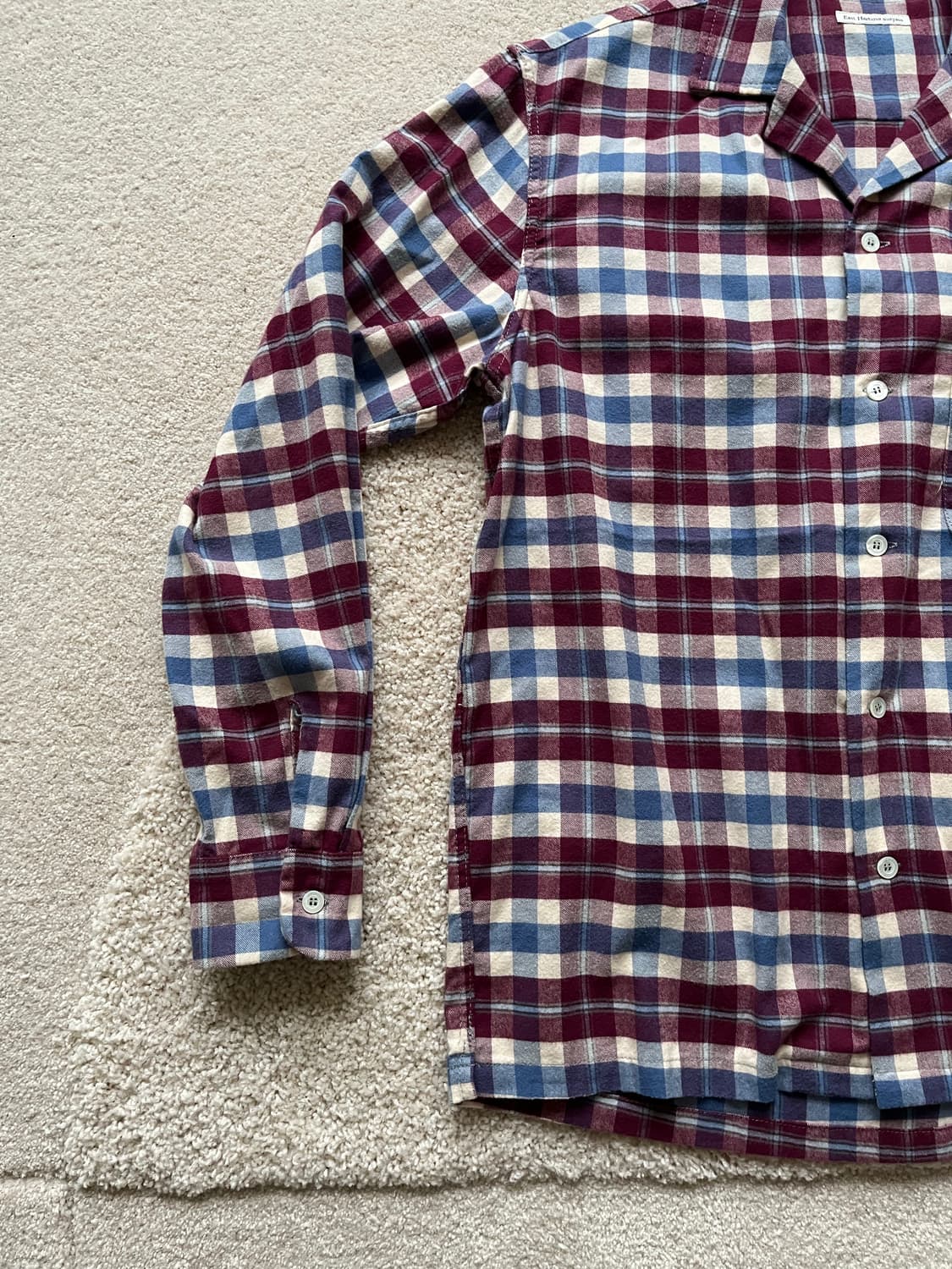 East Harbour Surplus 체크 플란넬 셔츠 (100-103) 상품이미지6