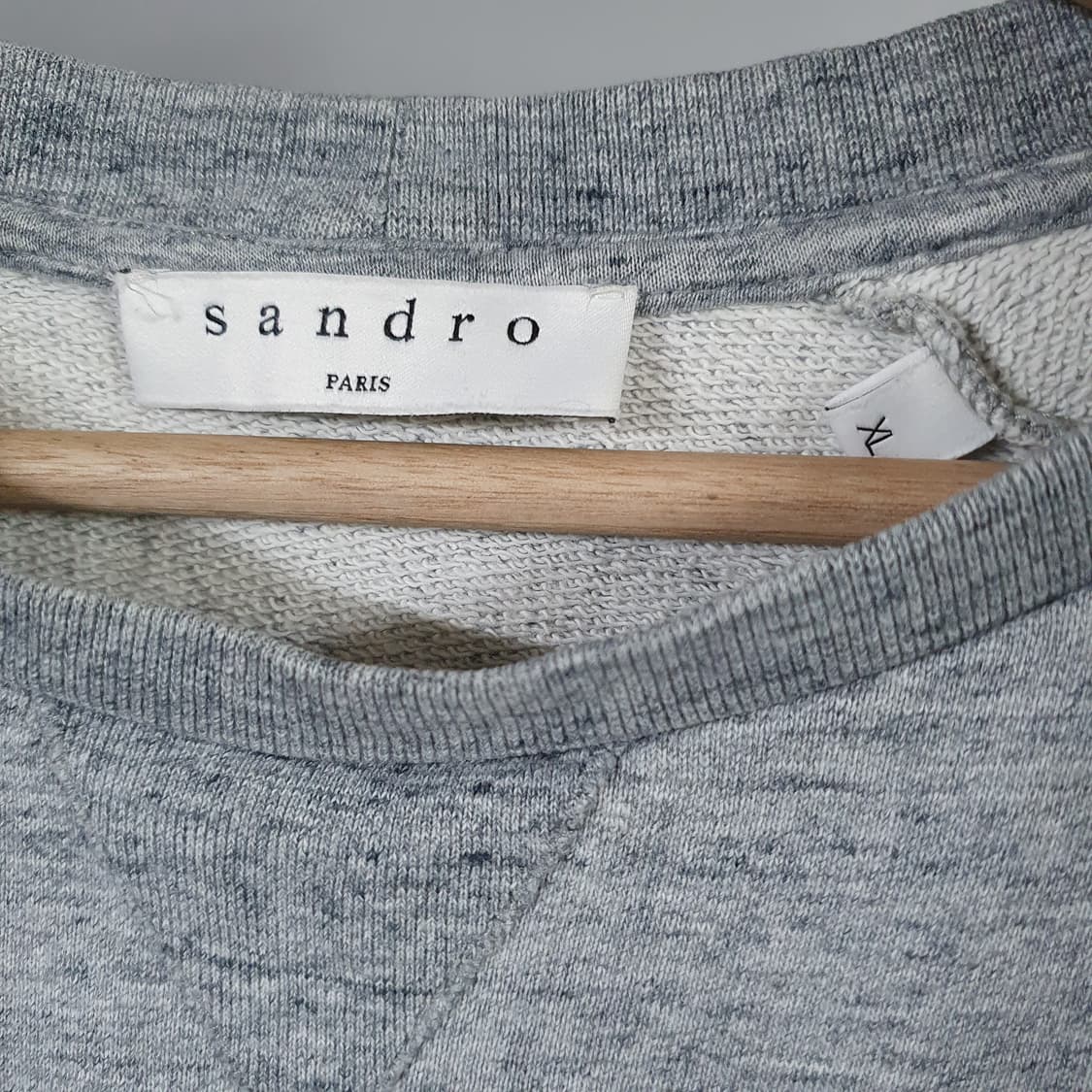 산드로 자수 맨투맨 상품이미지3