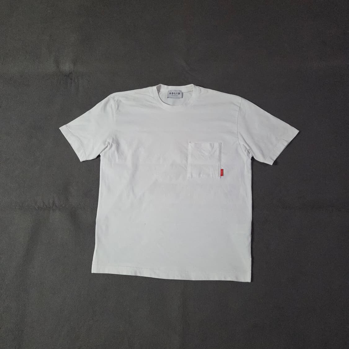 솔리드옴므 서울 반팔 티셔츠 48 100 화이트 상품이미지5