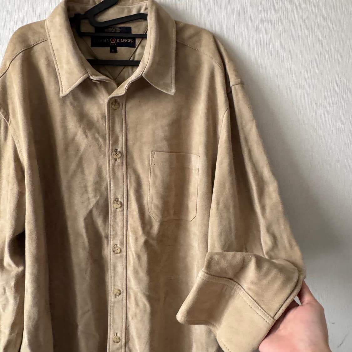 타미힐피거 스웨이드 셔츠 상품이미지3
