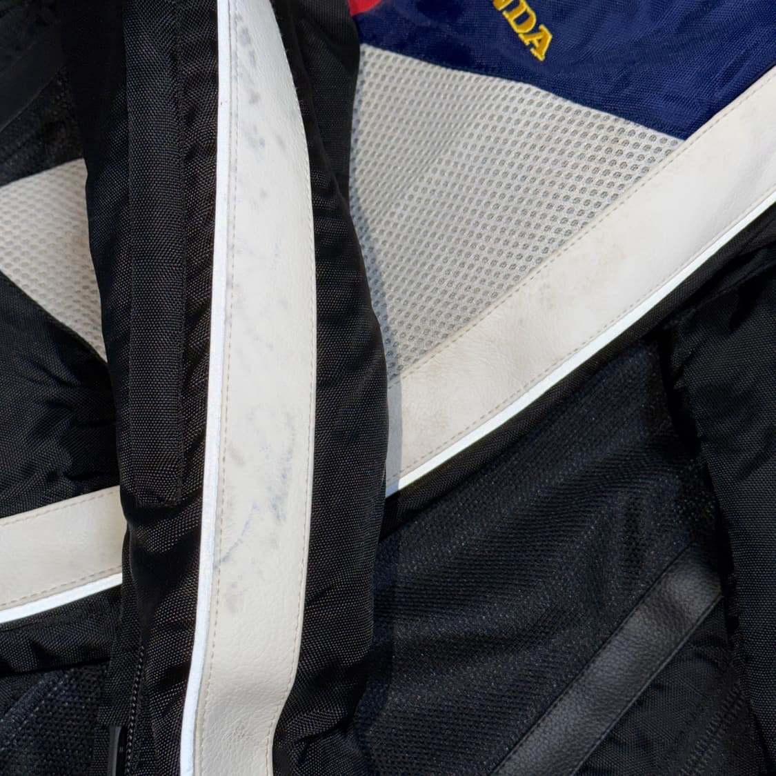 honda racing 혼다 메쉬 레더 레이싱 자켓 상품이미지10