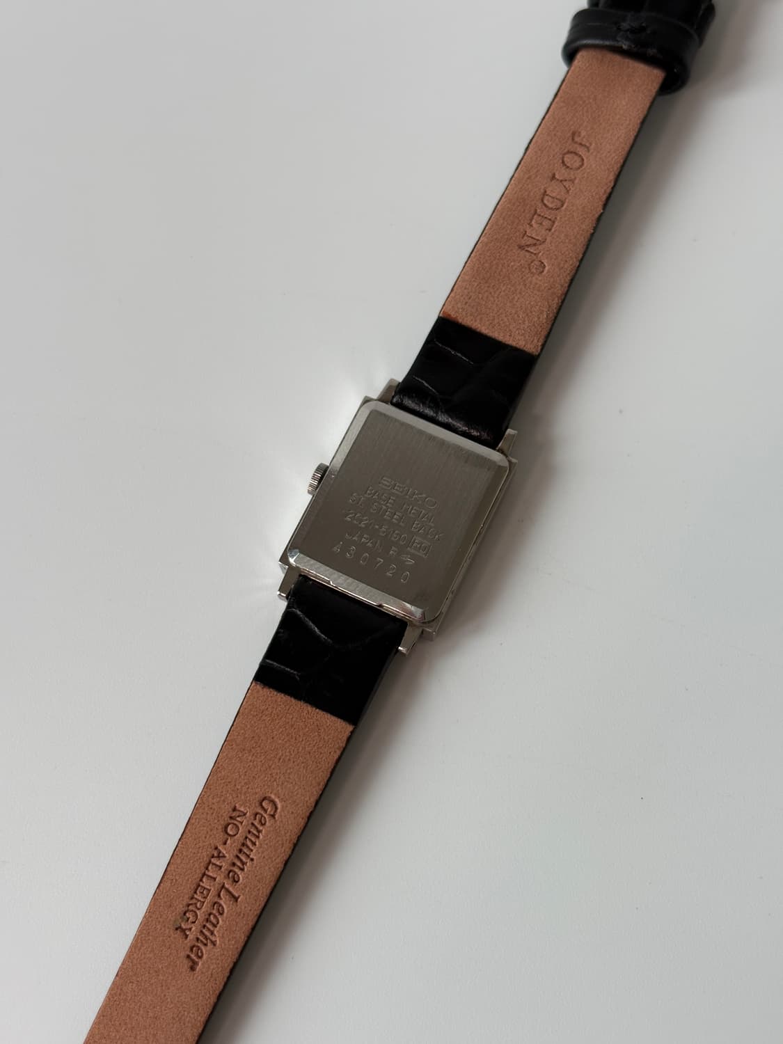 1980s Silver Square Ladies Quartz 상품이미지6