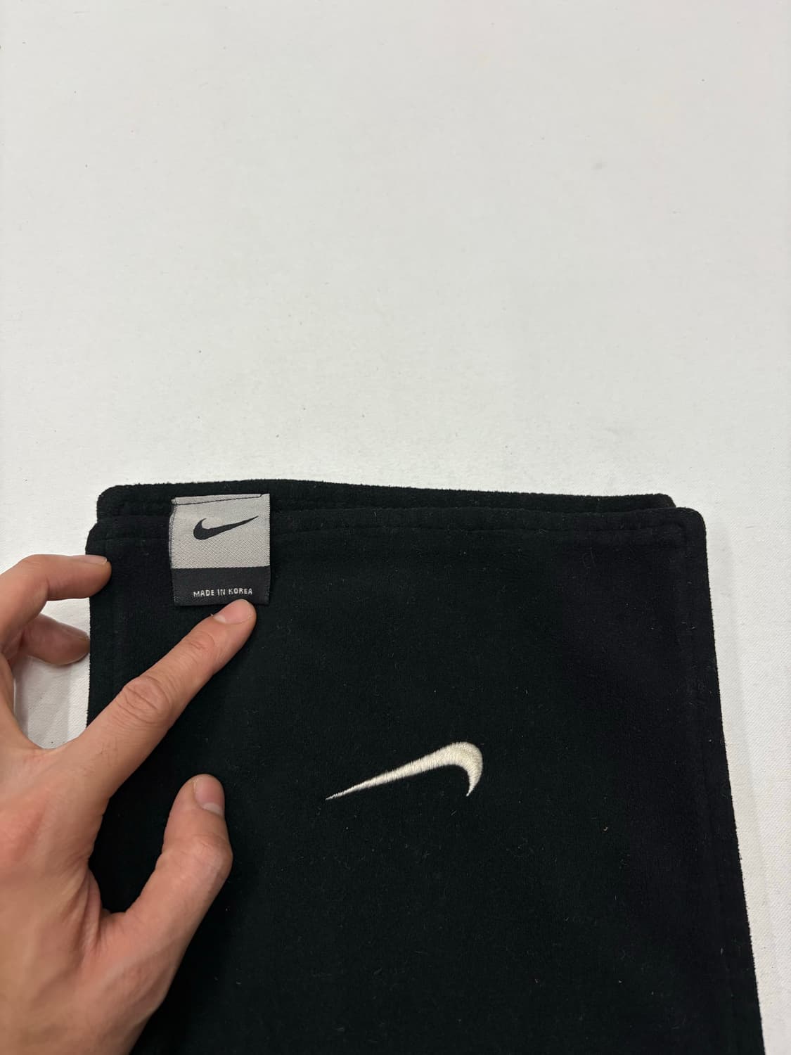 나이키 블랙 플리스 후리스 머플러 목도리 상품이미지3