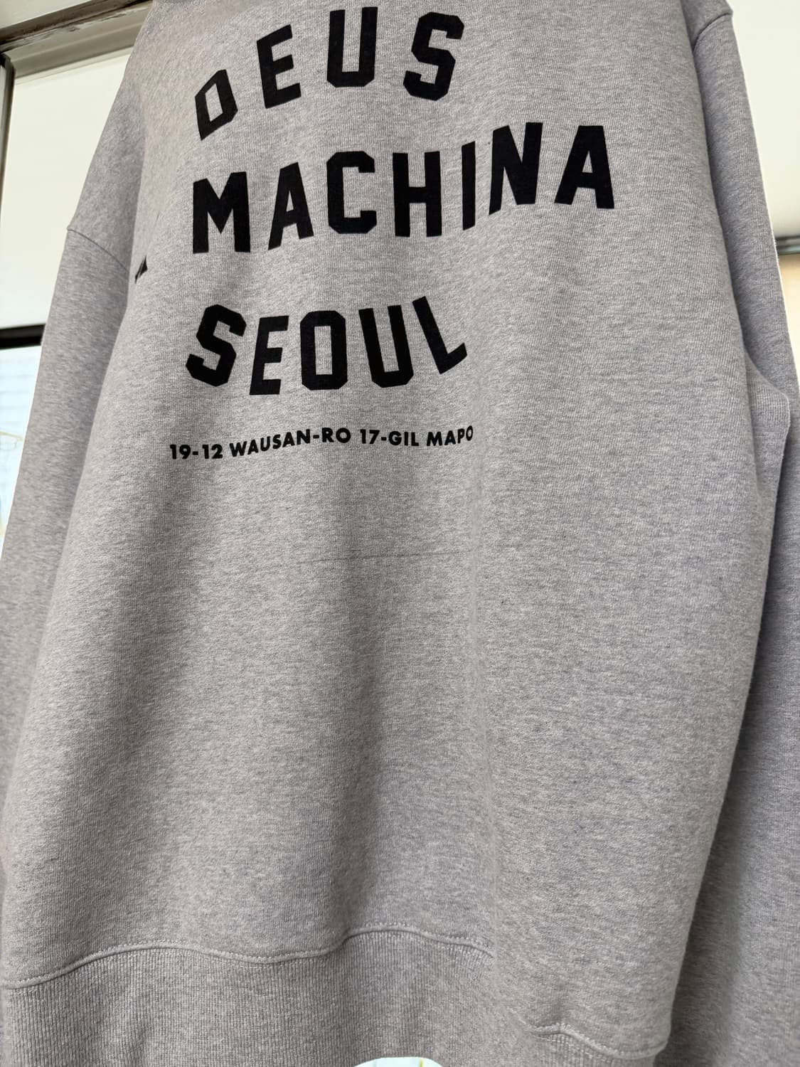 Deus 데우스 로고 후드집업 그레이 상품이미지6