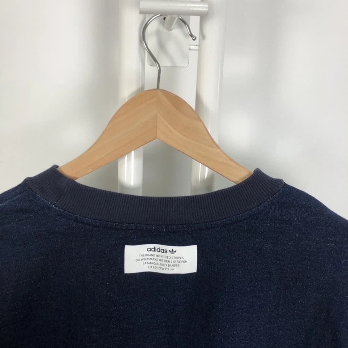 아디다스 정품 인디고 삼선 맨투맨 상품이미지7