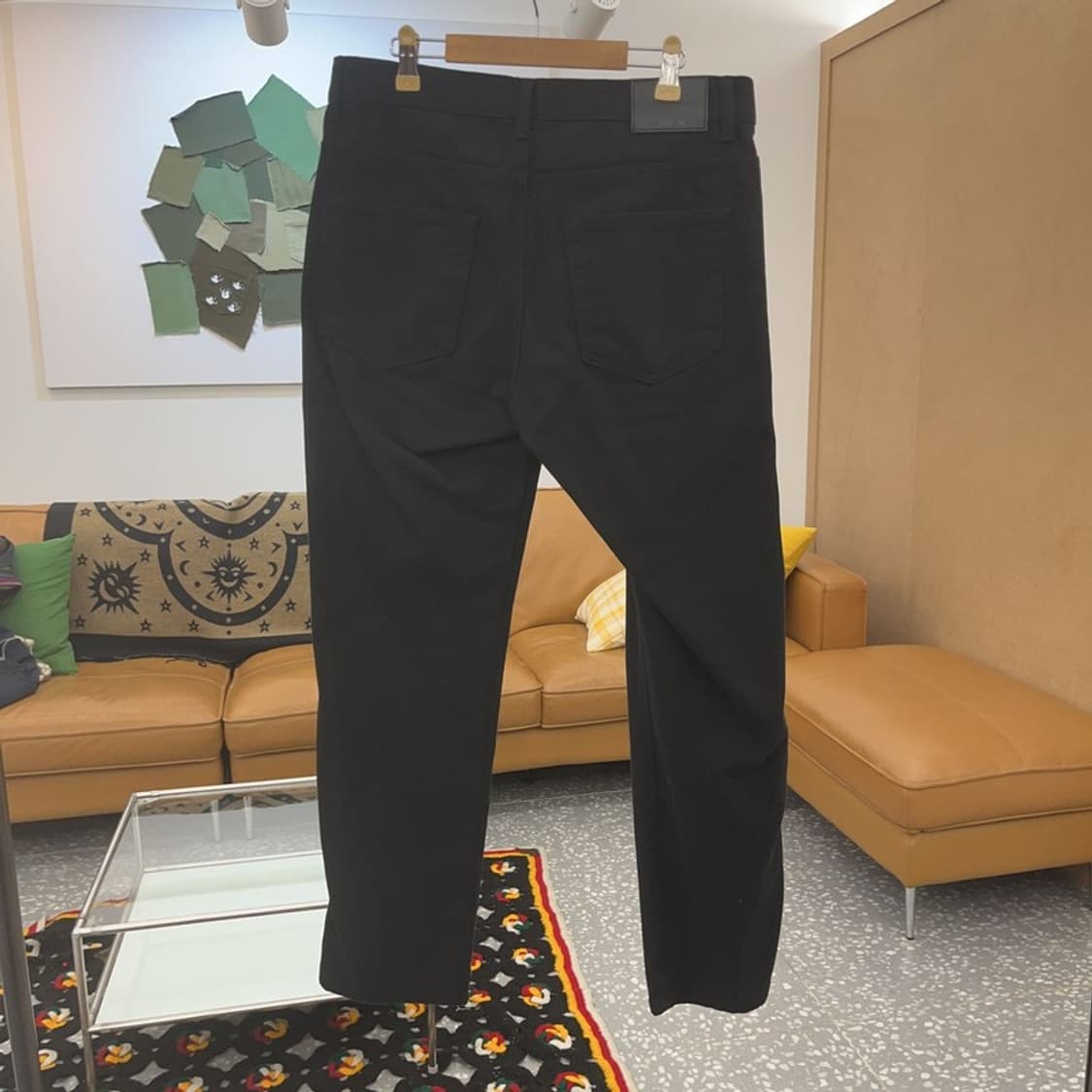 인스턴트데님 모던 락시크 블랙진 데님 흑청팬츠 30인치 C07985 상품이미지4