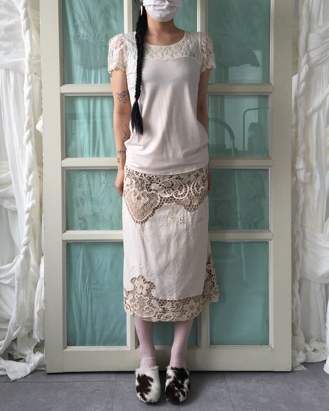 Filet layered skirt 상품이미지8