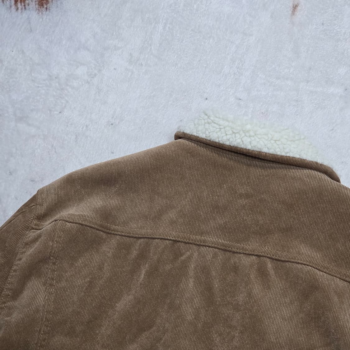 브라운 코듀로이 쉐르파 골덴 자켓 상품이미지6