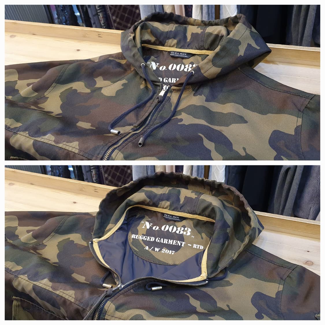 105/110.Zala Man 카모 아노락점퍼  상품이미지4