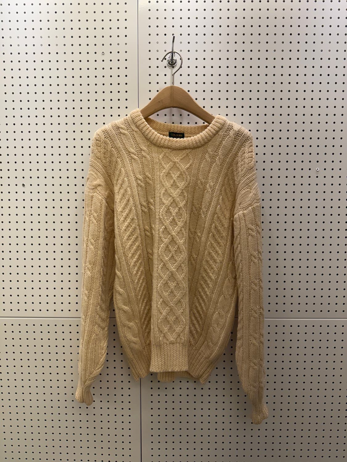 빈티지 케이블 패턴 니트 U238 상품이미지2