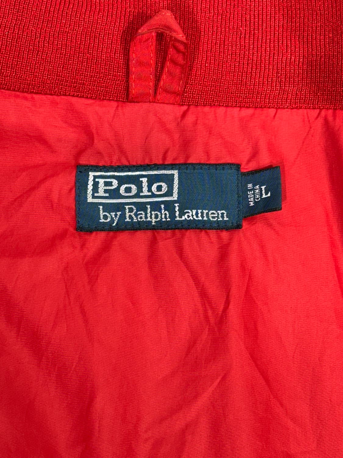 폴로 랄프 로렌 레드 오버핏 블루종 자켓 L 상품이미지7