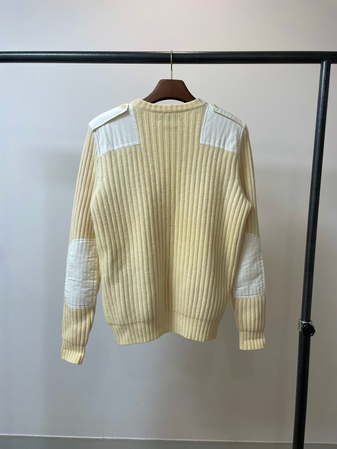 (L) 폴로 랄프로렌 견장 패치 램스울 니트 상품이미지4