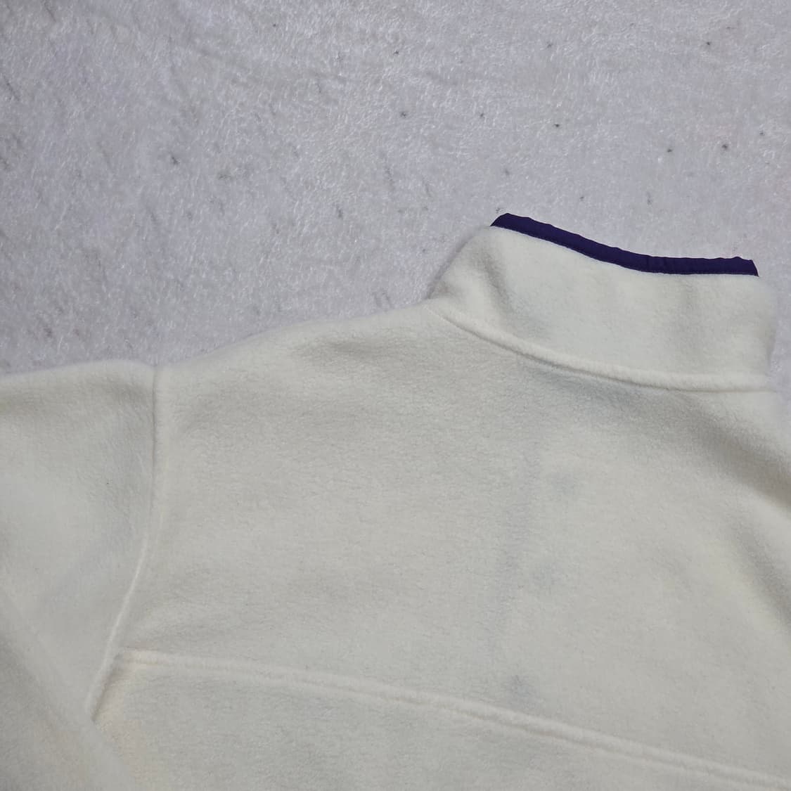 빈티지 신칠라 스타일 스냅 후리스 상품이미지5