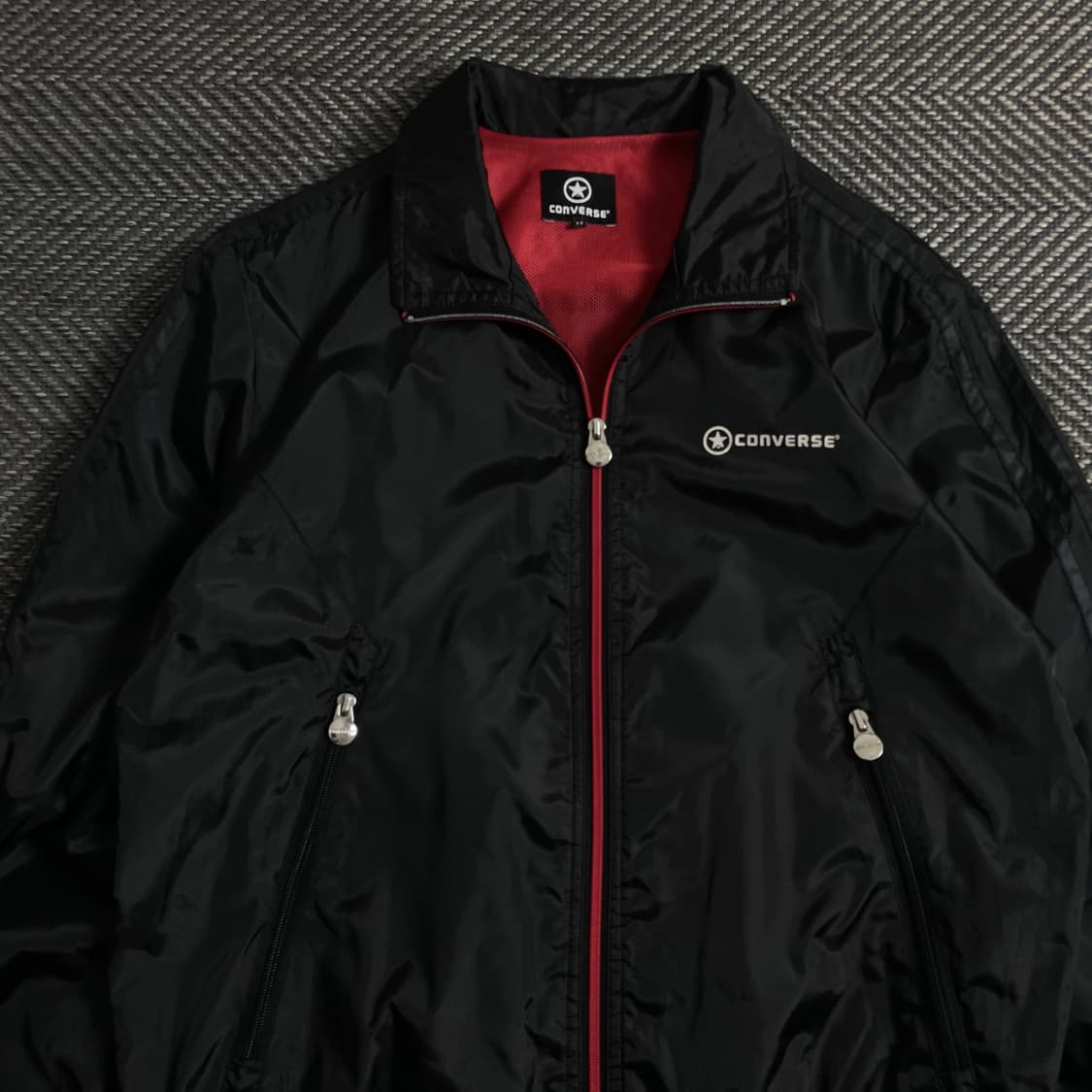 00s 컨버스 올드스쿨 디테일 우븐 트랙 자켓o 3833 상품이미지4
