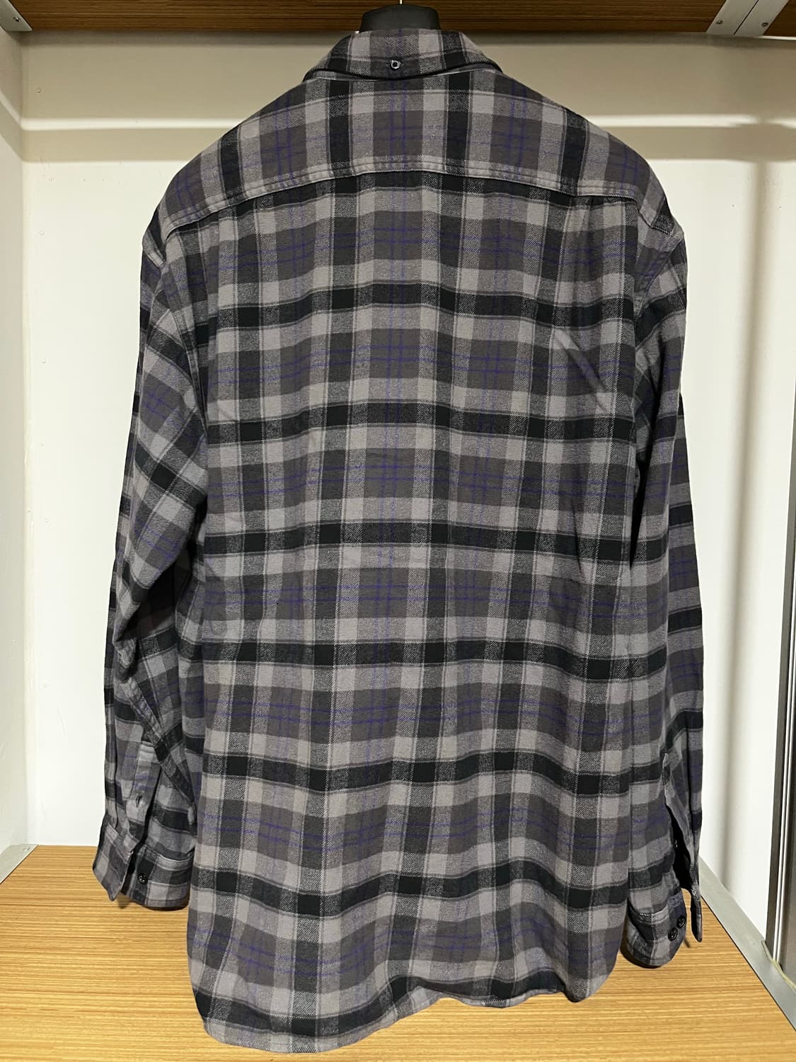 슈프림 플레이드 플란넬 셔츠 블랙- 24SS 상품이미지7