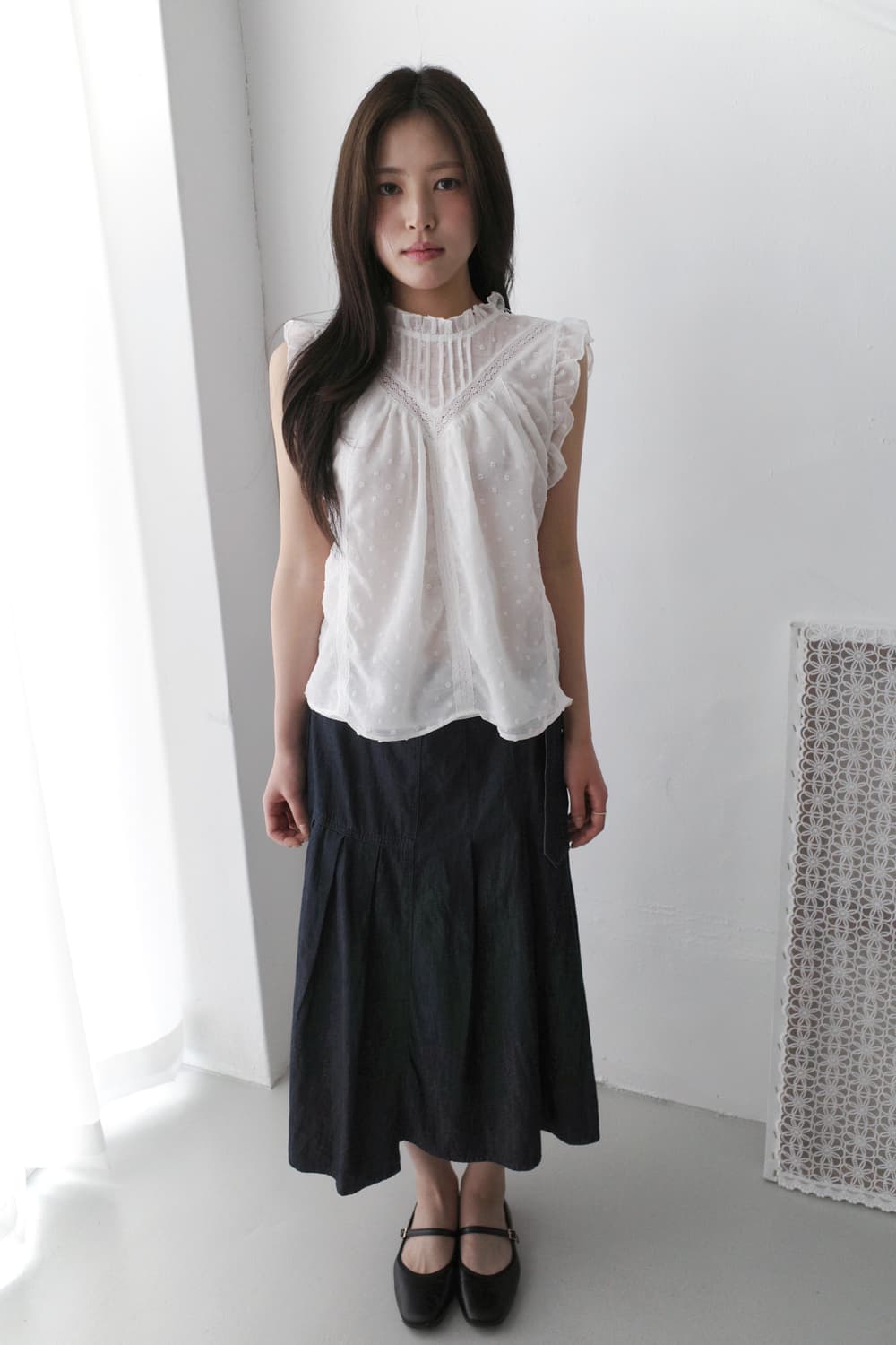 uniqloXJWanderson) pleats skirt 상품이미지2