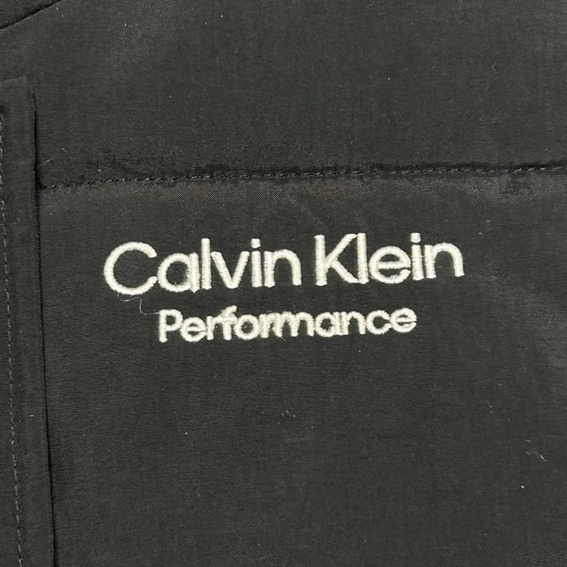 캘빈클라인 퍼포먼스 블랙 패딩 베스트 S 상품이미지4