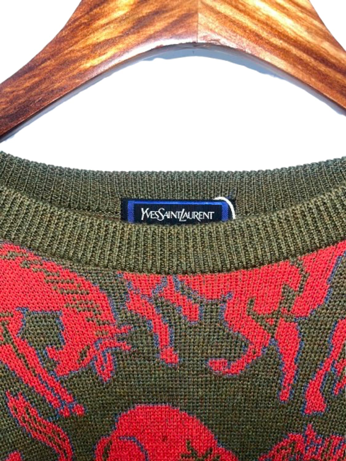 ysl 입생로랑 자수 니트 상품이미지3