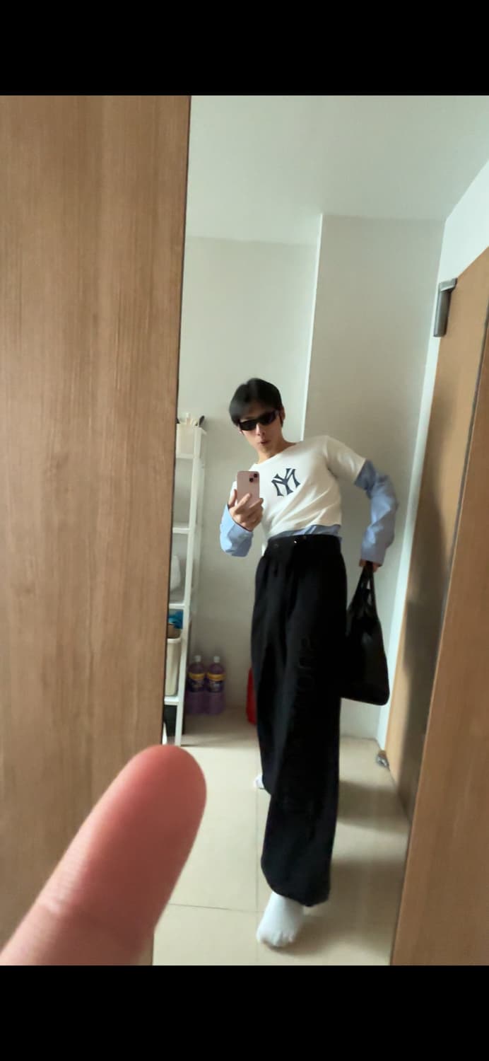 mowalola My City Dress Shirt 상품이미지2