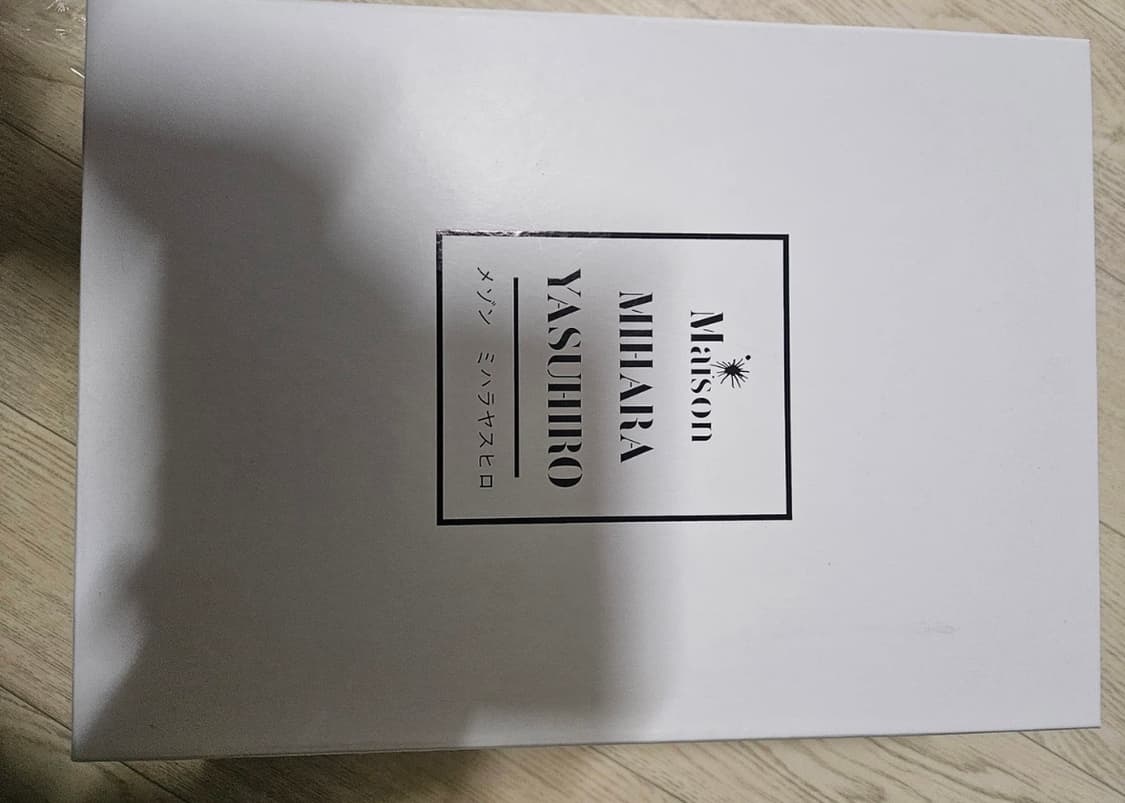 미하라 야스히로 블랙 로우 스니커즈 EU40 새상품 상품이미지2