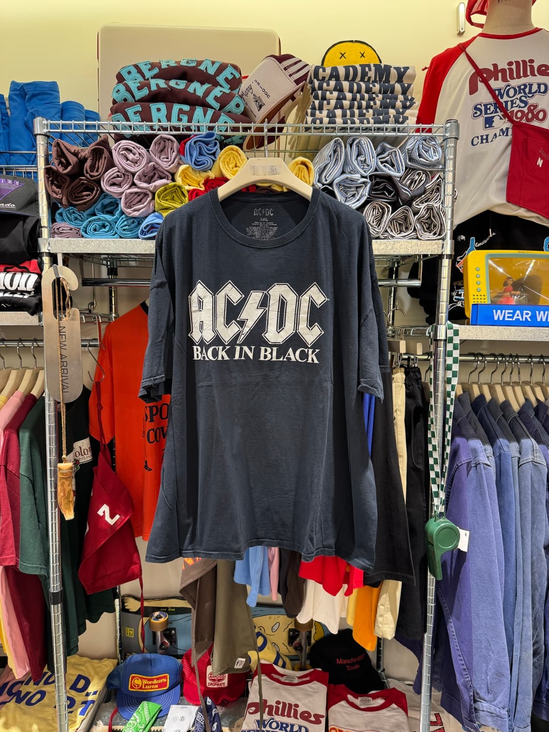 빈티지  반팔티 AC DC 상품이미지1