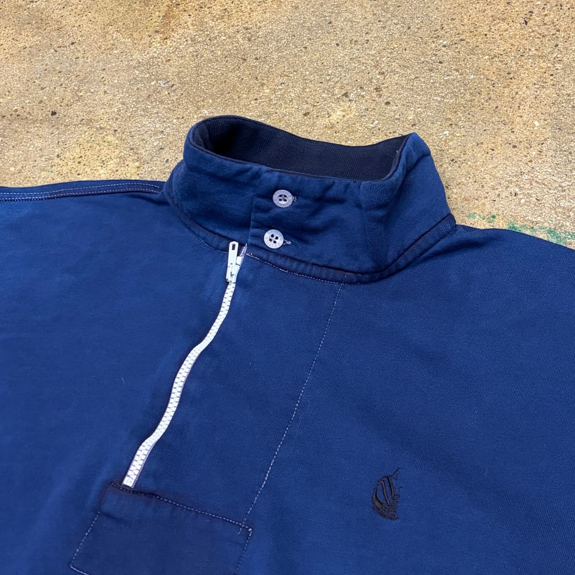 90s 미국 빈티지 노티카 터틀넥 아노락 반집업 상품이미지4