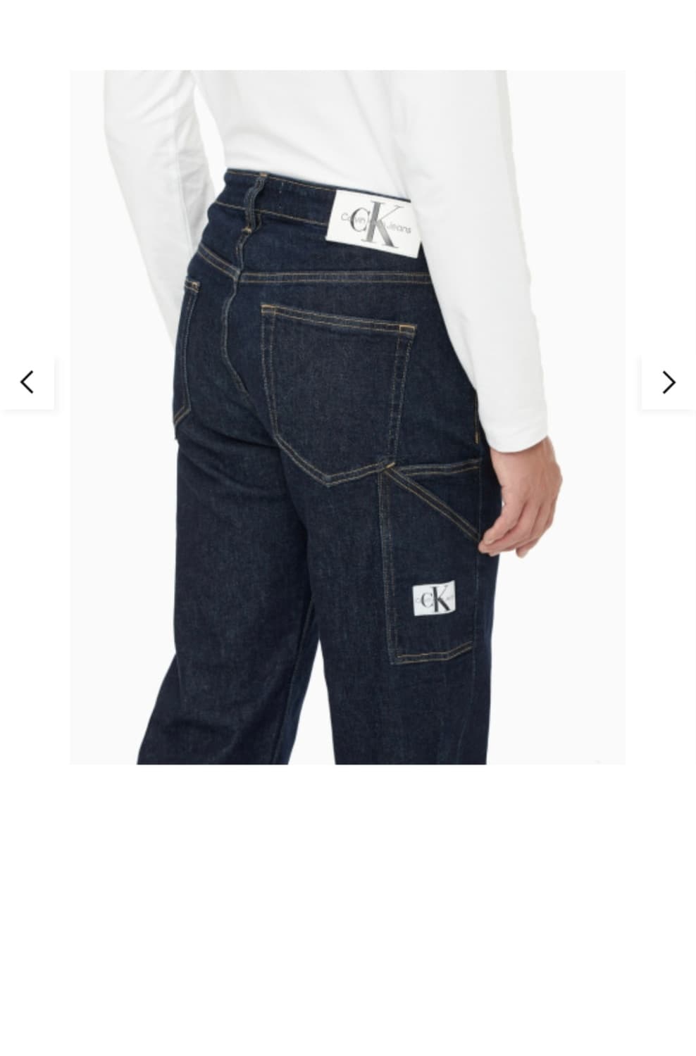 캘빈클라인 90s 와이드 데님 청바지 남자34~35 상품이미지2