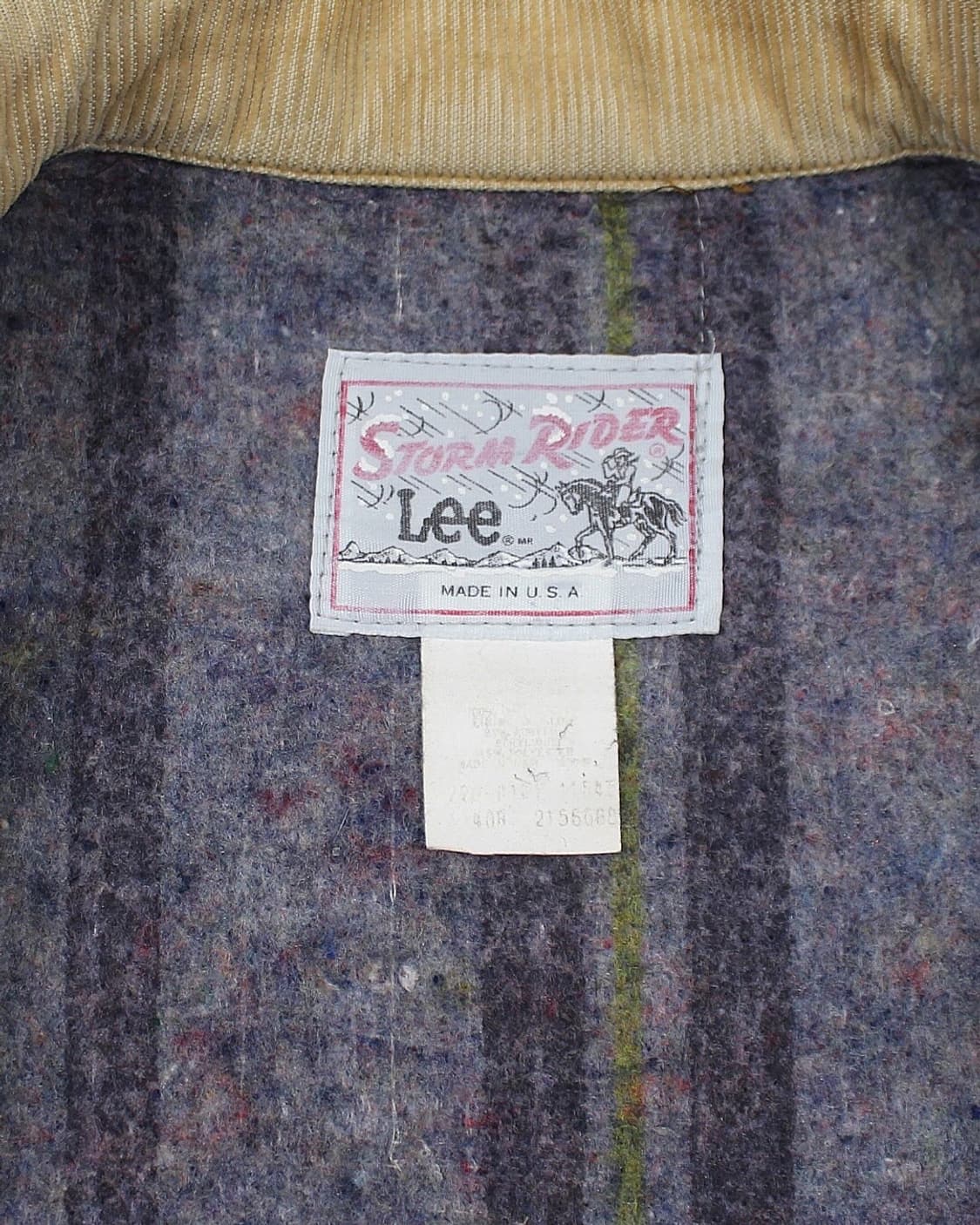 1970s USA Lee 리 스톰라이더 데님 자켓 빈티지 미국제 상품이미지5