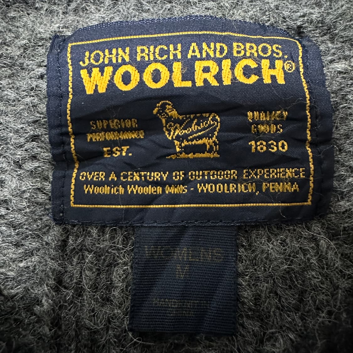 WOOLRICH vintage knit sweater 상품이미지3