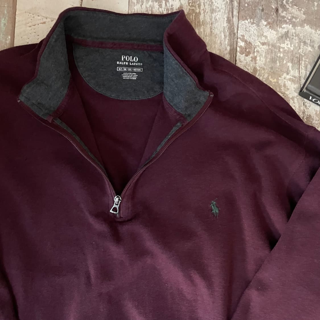 Polo Ralph Lauren Half-Zip Pullover (Bur 상품이미지2