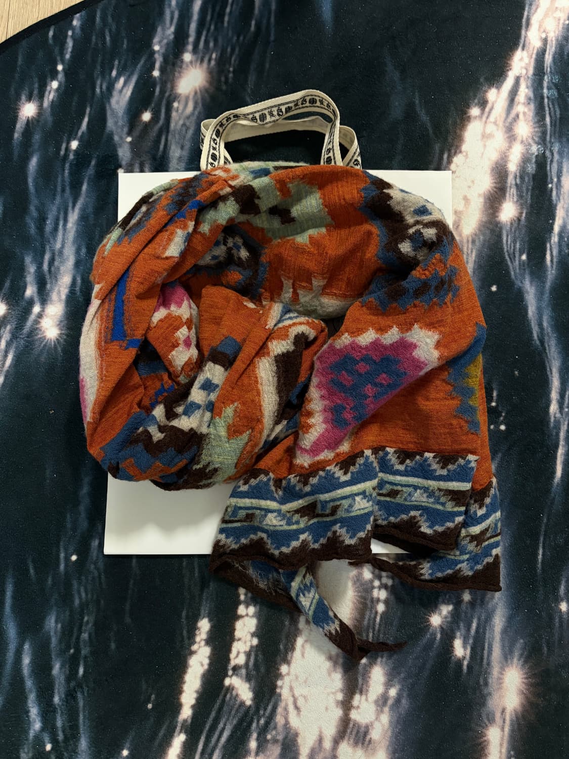 (쇼핑백 포함)KAPITAL 나바호패턴 축융머플러 상품이미지2