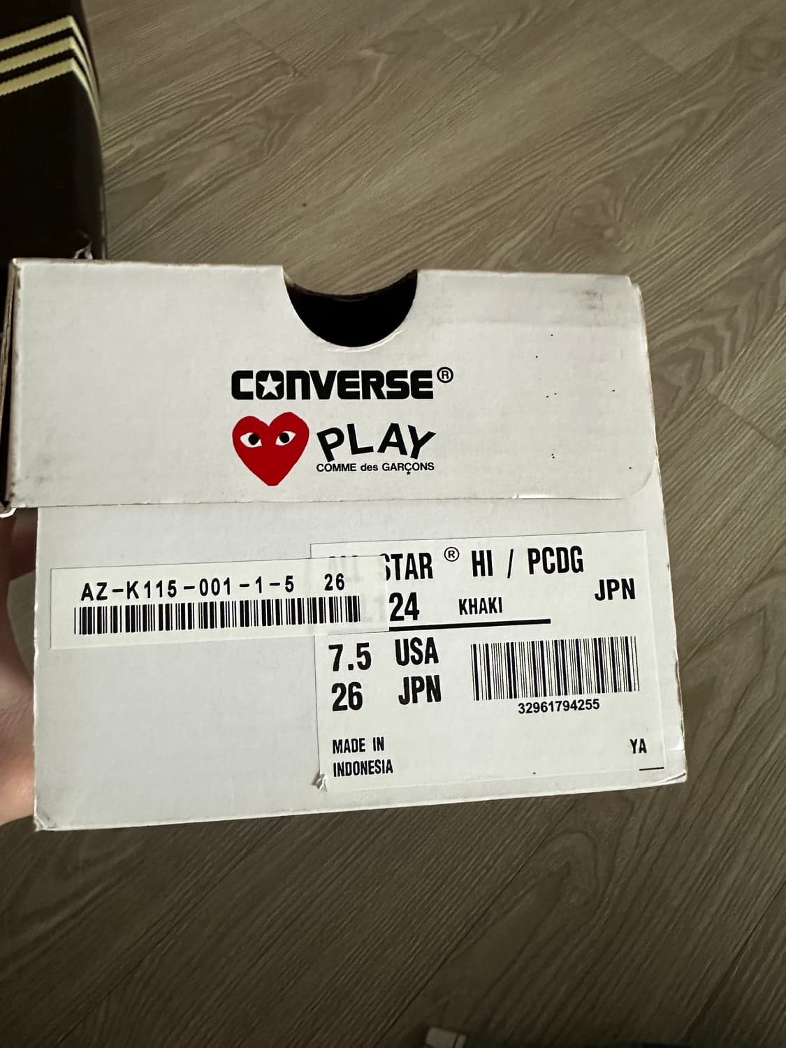 꼼데 컨버스 하이탑 260  상품이미지4