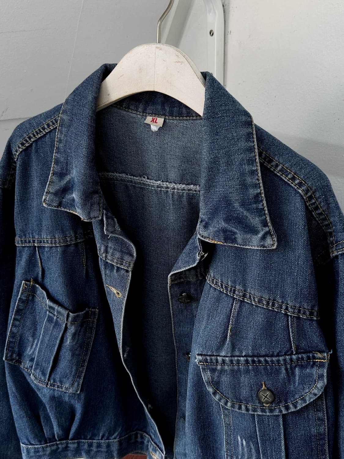 Denim utility pocket design blouson 상품이미지3