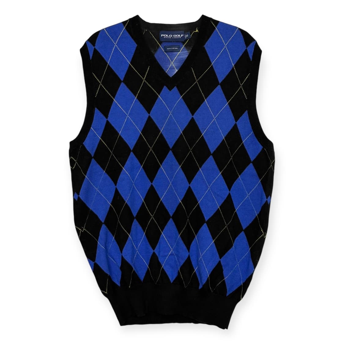 폴로 랄프로렌 아가일 패턴 니트 베스트 조끼 상품이미지1