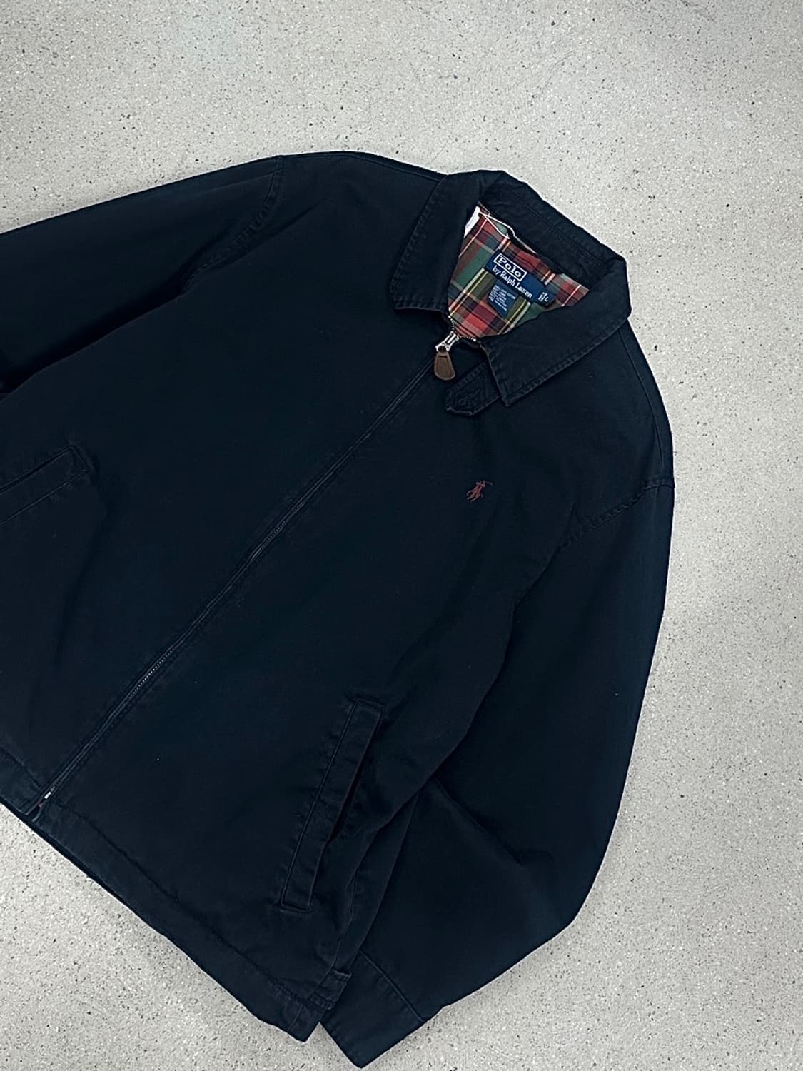 폴로 랄프로렌 체크 라이닝 해링턴 자켓  상품이미지4