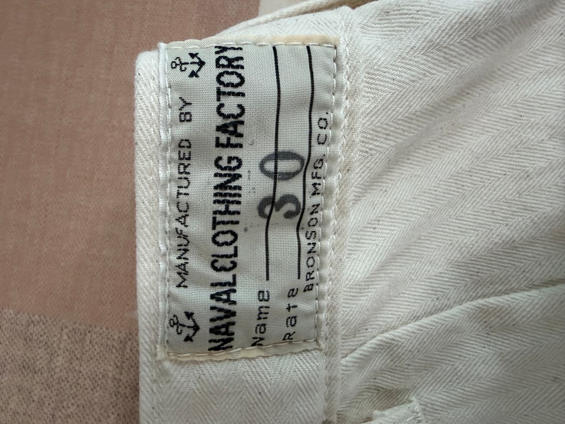 브론슨 USN Herringbone Deck Pants 30사이즈 상품이미지3