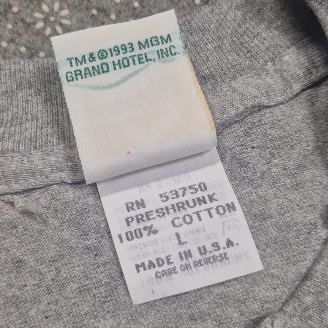 [L]90s US made 마이크타이슨vs홀리필드 -814 상품이미지6
