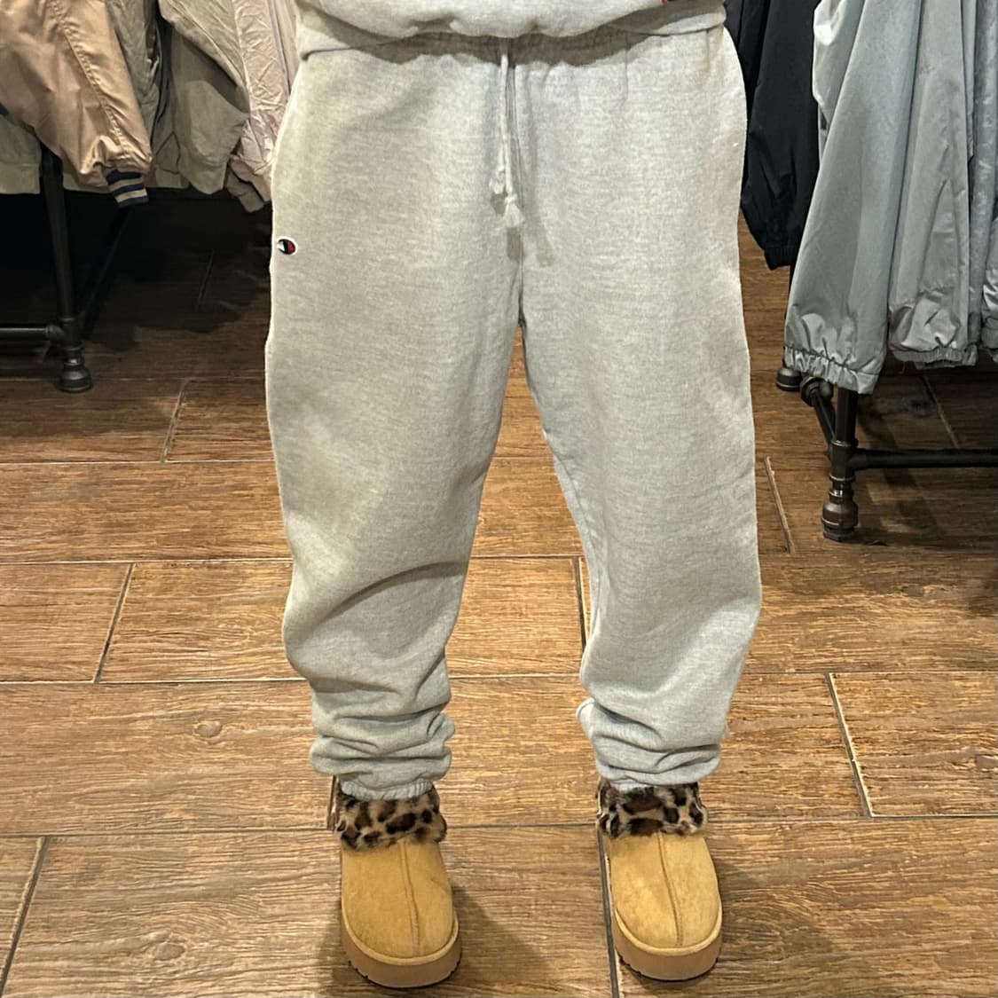 [HI] 챔피온 조거 트레이닝 팬츠 그레이 상품이미지2