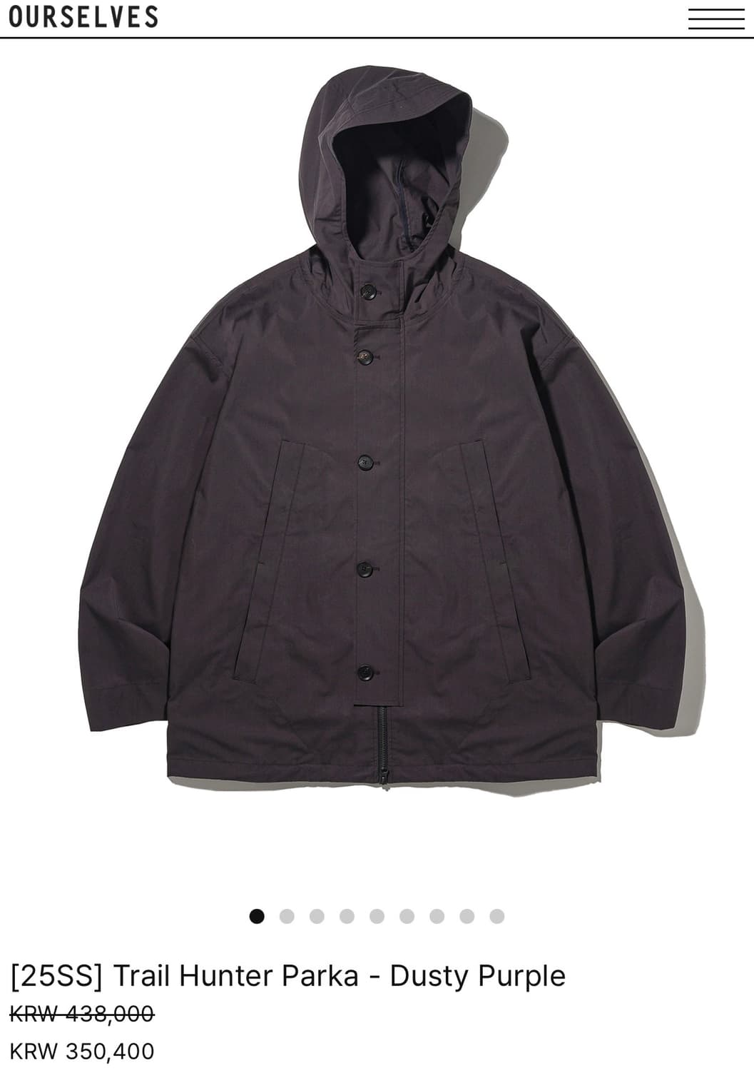 아워셀브스 트레일 헌터 파카 상품이미지1