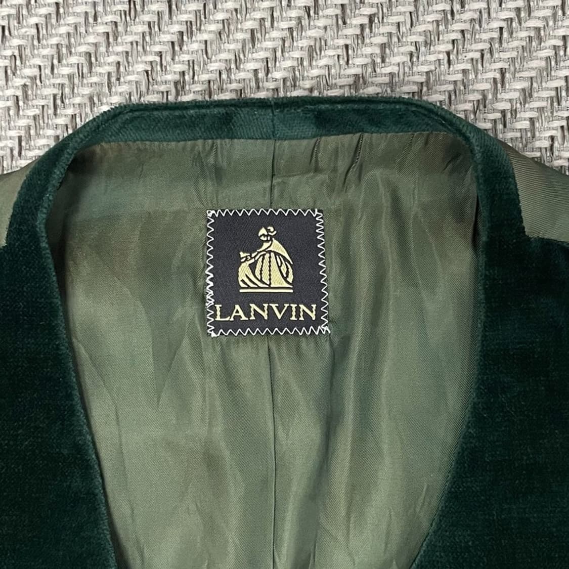 랑방 벨벳 수트 베스트 v0469 상품이미지6