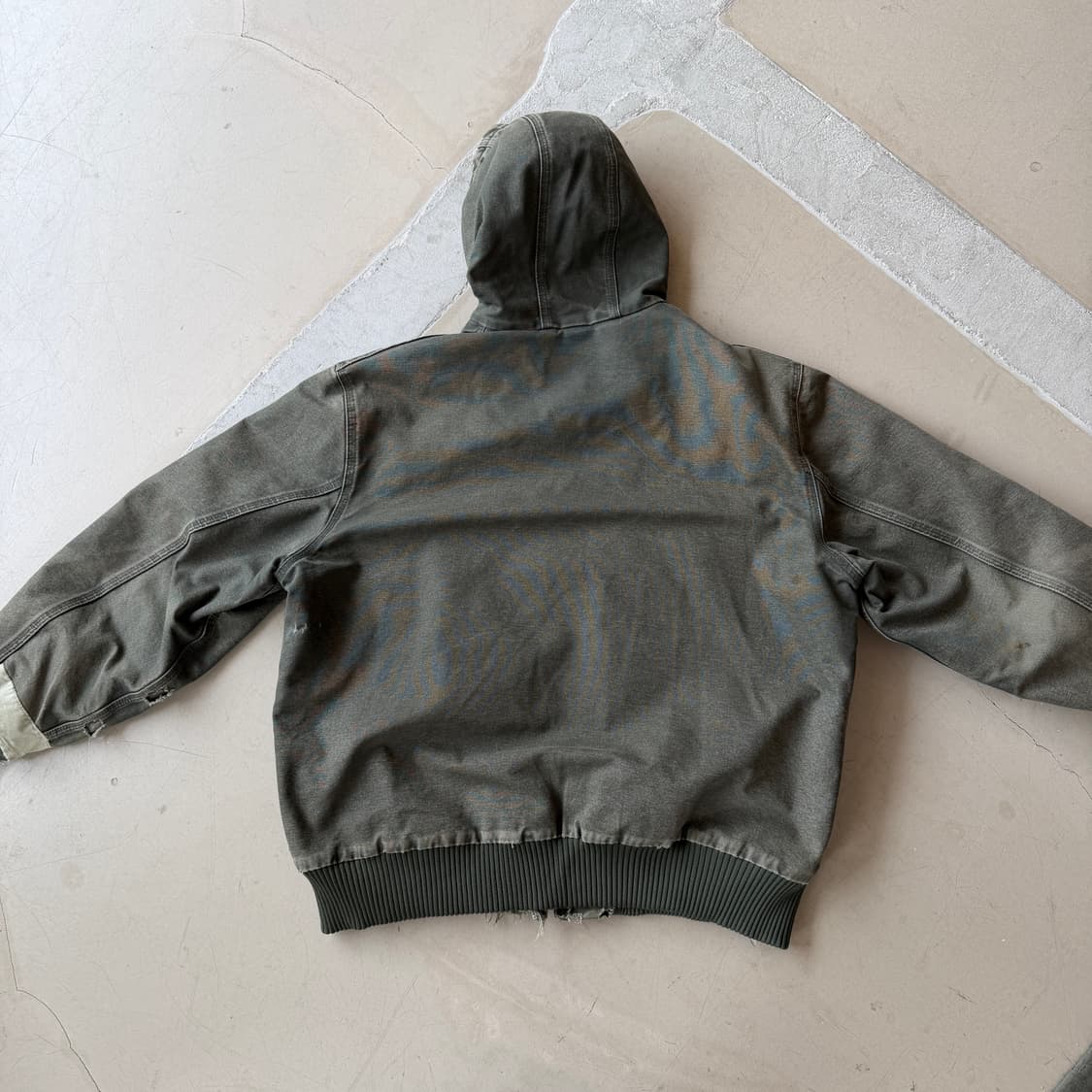 칼하트 j130 모스그린 액티브 워크 자켓 상품이미지6