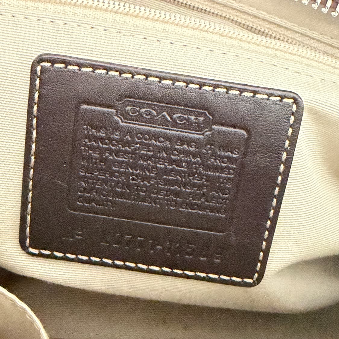Coach signature logo shoulder bag 상품이미지6