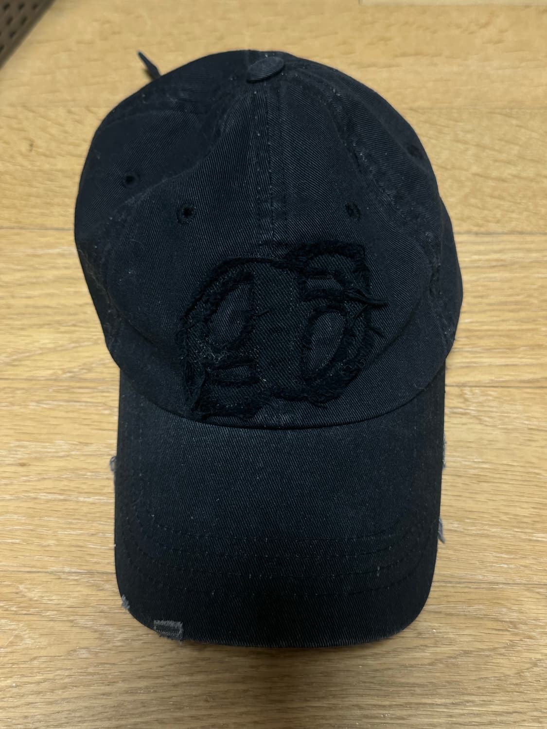 애즈온 패치 볼캡 블랙 모자 상품이미지2