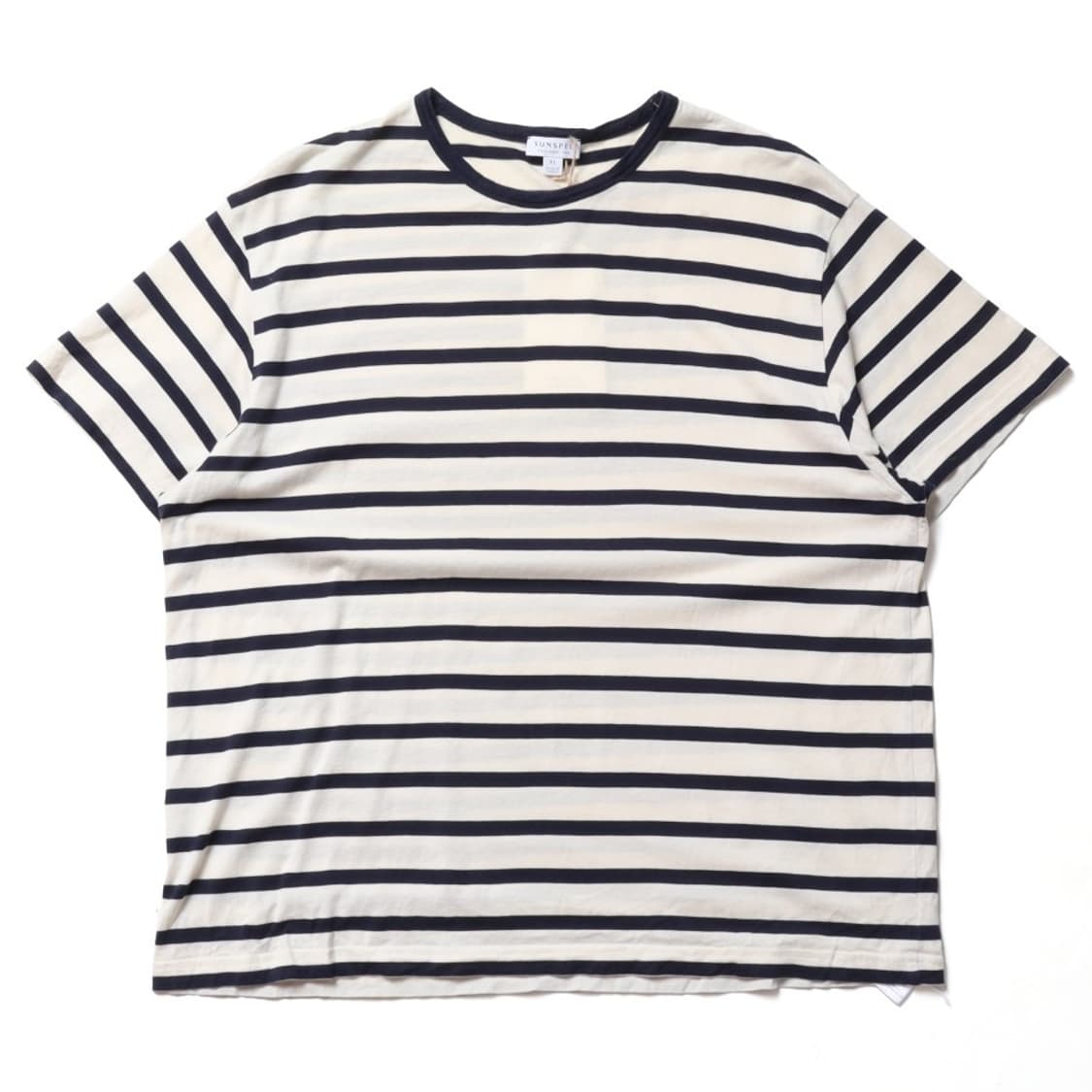 선스펠 Sunspel Stripe Cotton T-shirt    상품이미지1