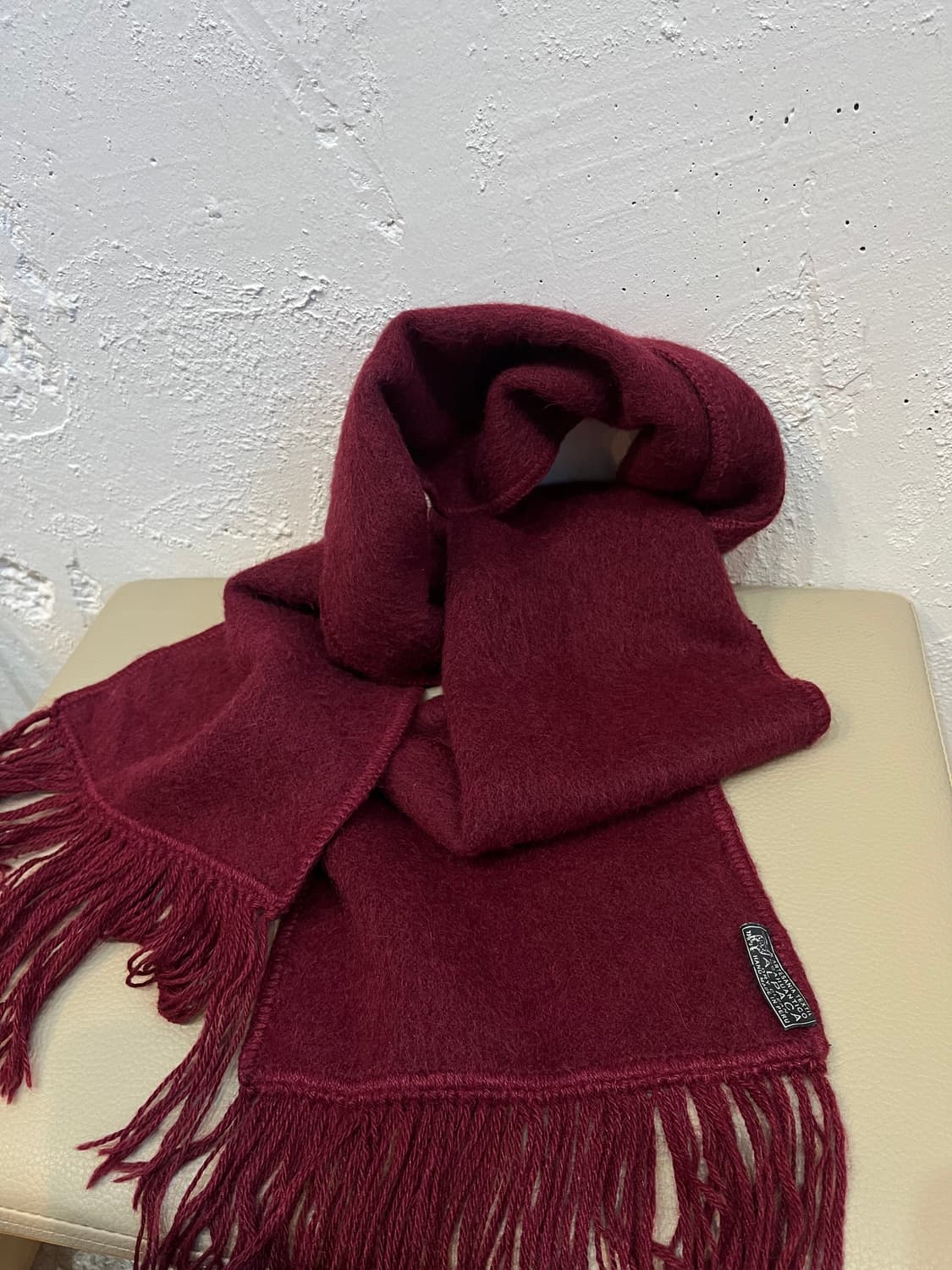 핸드메이드 알파카 머플러 Made in PERU 상품이미지1