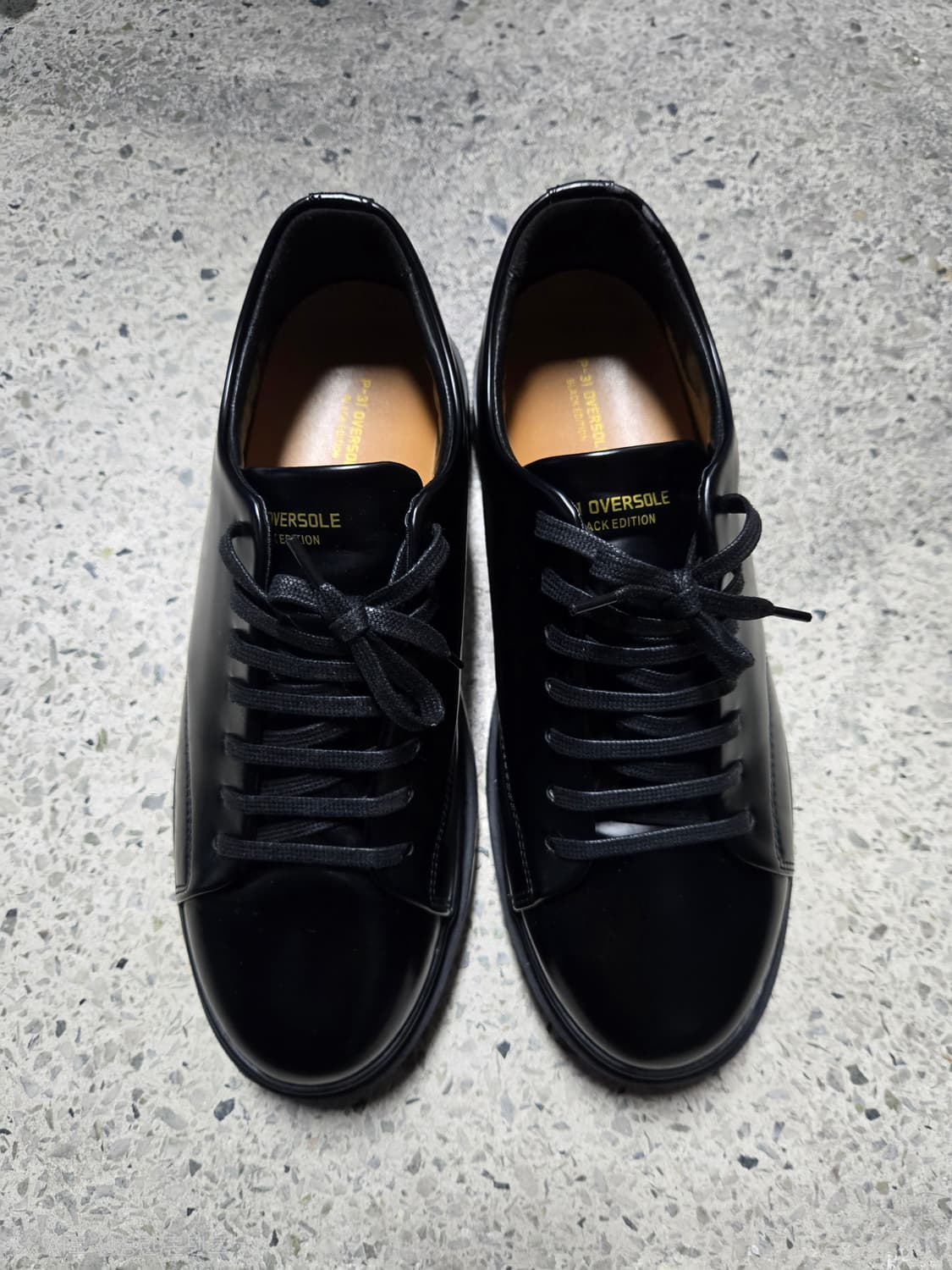 P-31 오버솔 블랙 에디션 7cm 스니커즈 상품이미지1